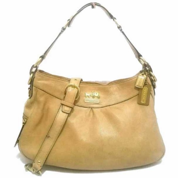 Coach Handbags - **Sold** Coach Madison Shoulder Leather Bag